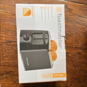 Toastmaster Black Two-Slice Toaster